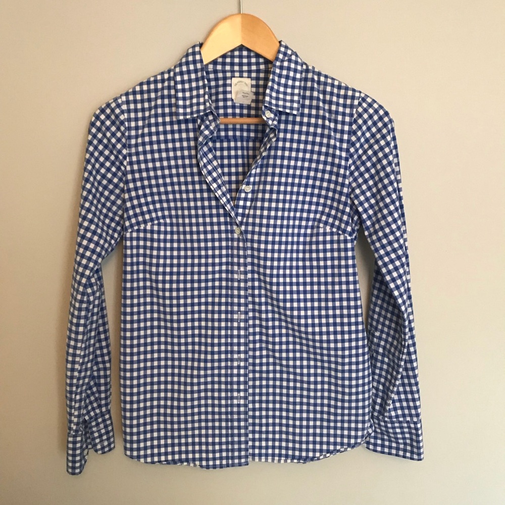 J.Crew Women’s Gingham Oxford